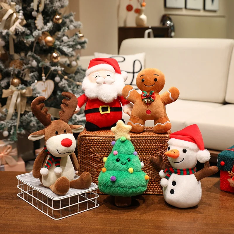 Home Decor Xmas - 20-30 cm Creatieve Kerst Serie Pop