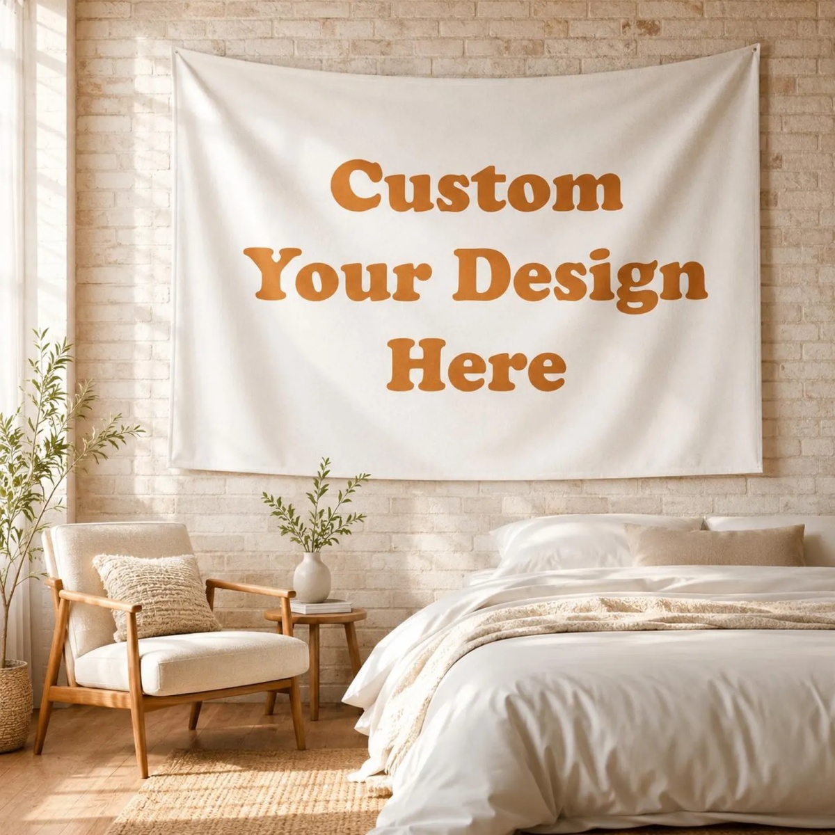 Home Christmas Decor - Een gepersonaliseerd wandkleed op maat –