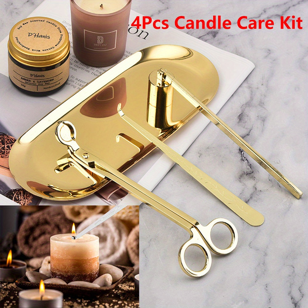 Home Decor Kit - 4 stks/set Luxe Kaars Care Kit