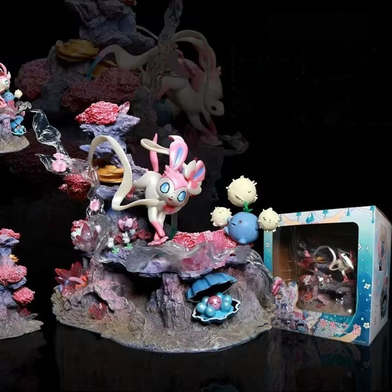 Home Decor Collection - Gk Figuur Sylveon Shroomish Clamperl Fairy