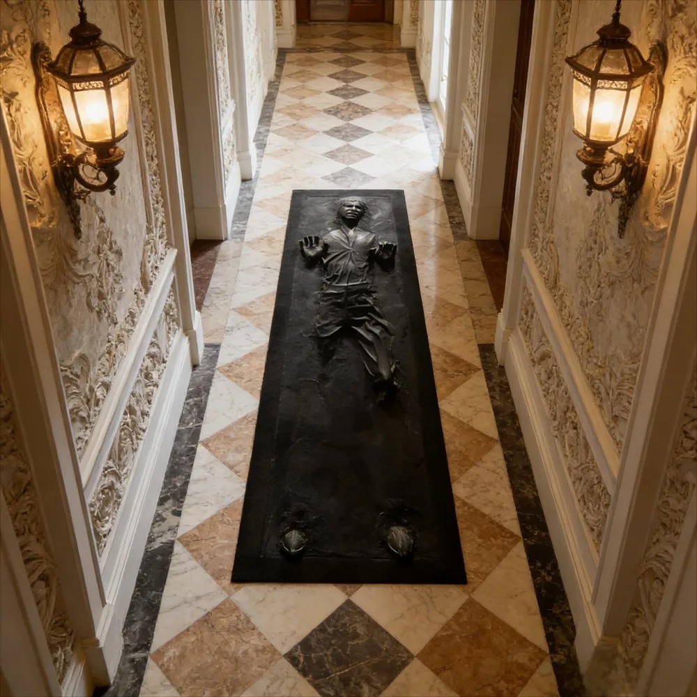 Home Decor Solo - VIKAMA Antislip Han Solo Carbonite Runner