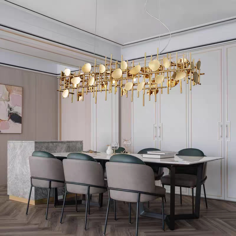 Home Decor Design Ideas - Designer Deco Idee Geometrische Lijnen Hanglampen