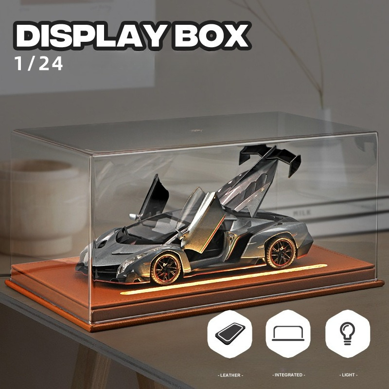 Home Decor Collection - Acryl displaydoos met licht voor 1:24