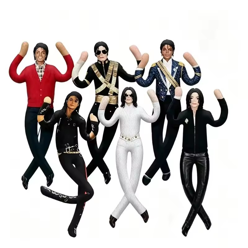 Home Decor Collection - Michael Jackson Pluche Kussen, Gearticuleerd Abstract