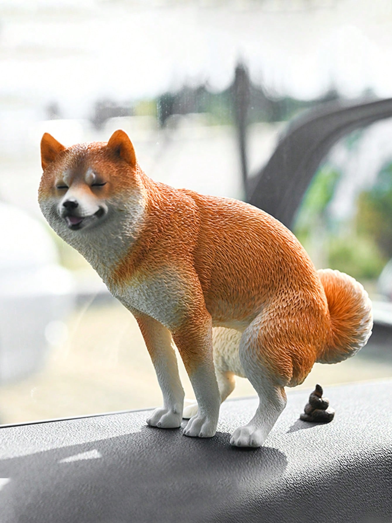 Home Decor Kit - 1 set grappige Shiba Inu-hondenornamenten (met