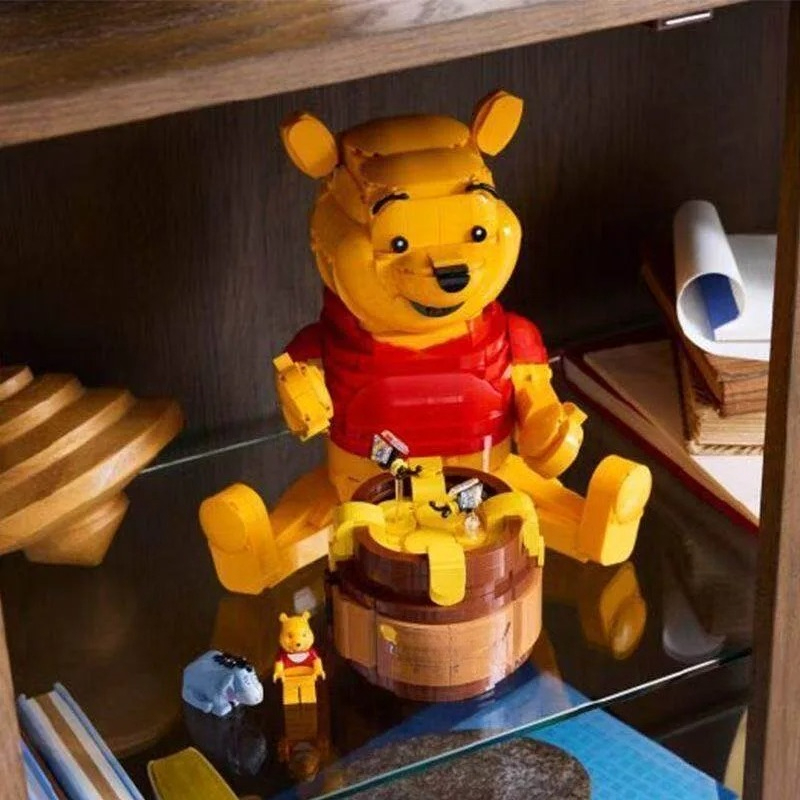Home Christmas Decor - 2026 schattige teddybeer bouwstenen, geschikt voor