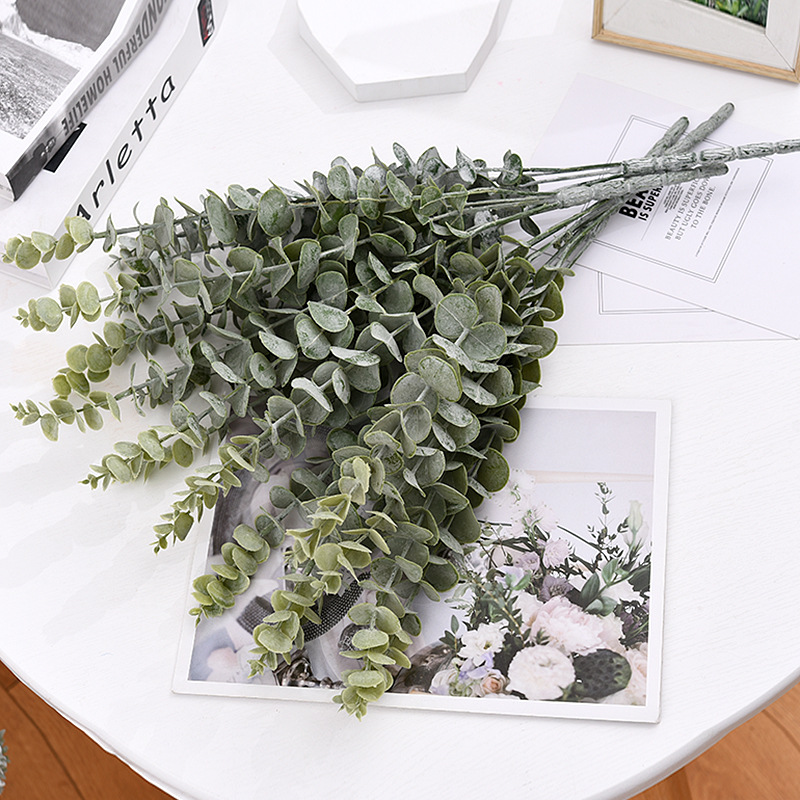 5 Hoofden Eucalyptus 3 Vorken  - Artificial Hanging Plants recensie en prijs
