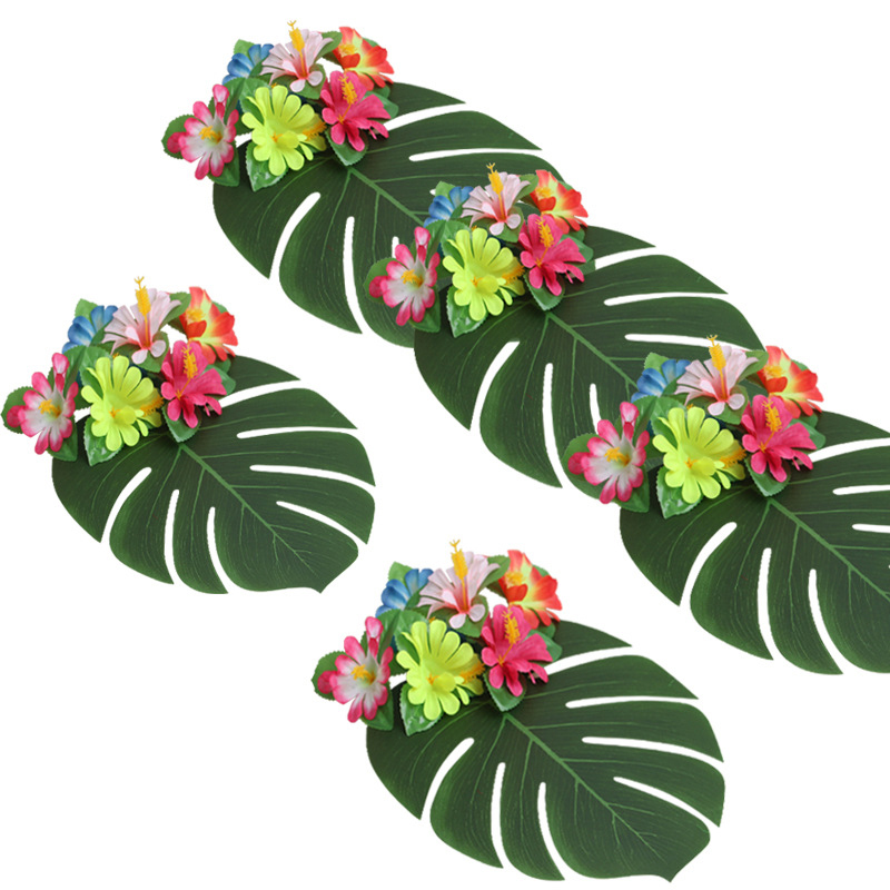 12 stks Tropische Palmbladeren - Artificial Hanging Plants recensie en prijs