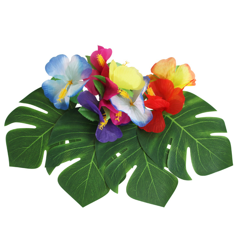 12 stks Tropische Palmbladeren - Artificial Hanging Plants recensie en prijs
