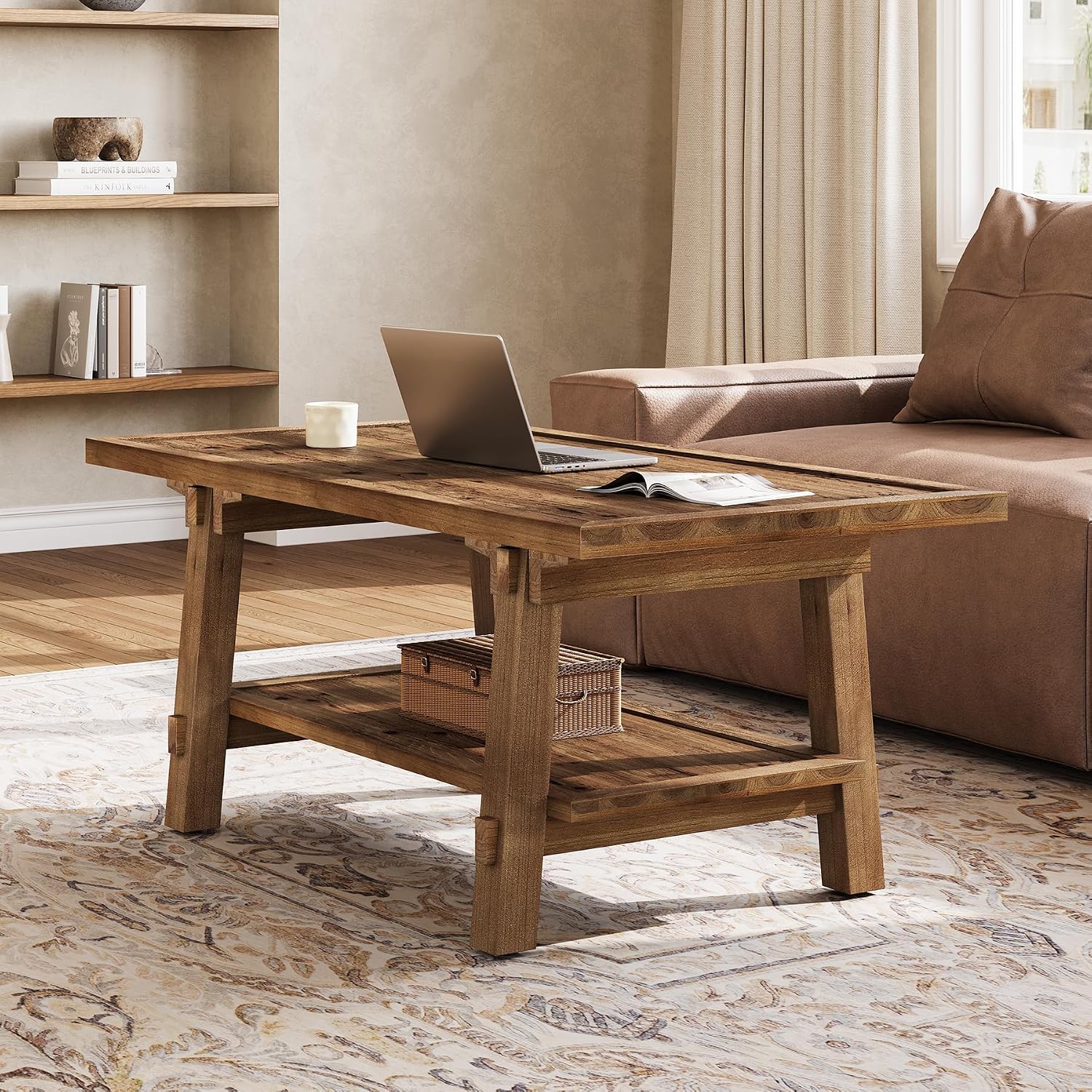 47 inch rechthoekige salontafe - Home Decor Center recensie en prijs