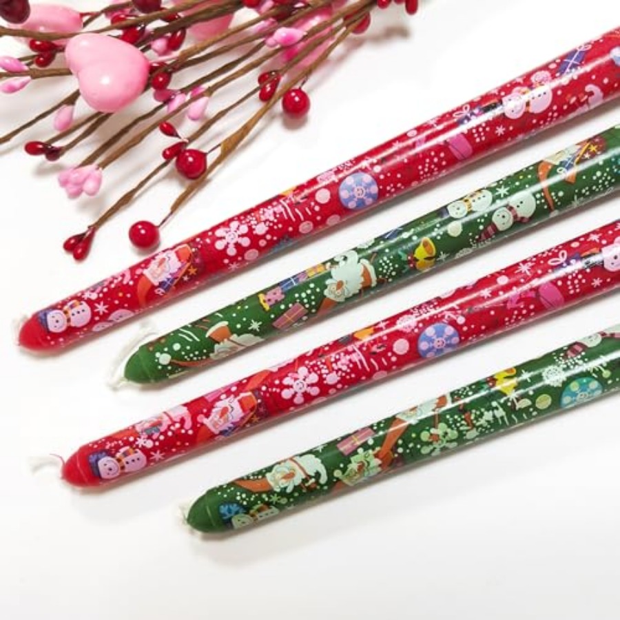 Kerstkaarsen, lange kaarsen en - Home Decor Xmas recensie en prijs