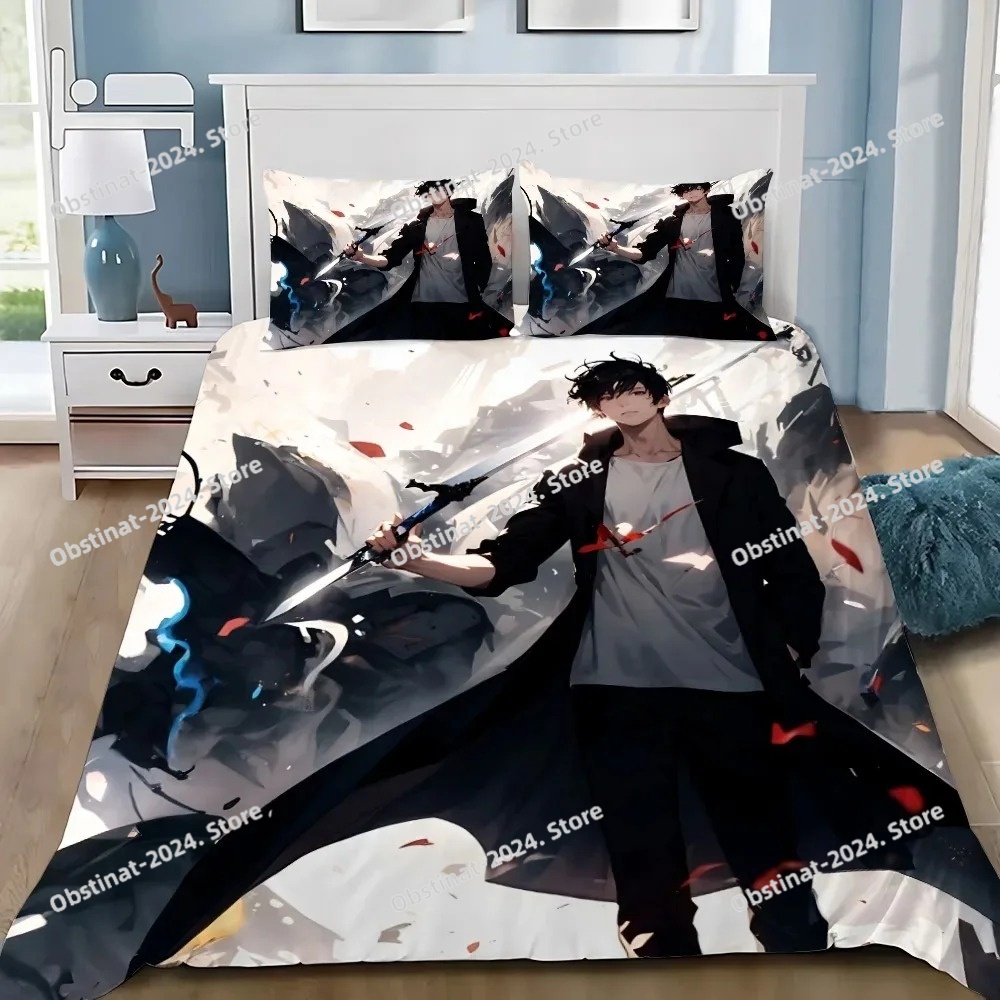 Anime Solo Leveling Dekbedover - Home Decor Solo recensie en prijs