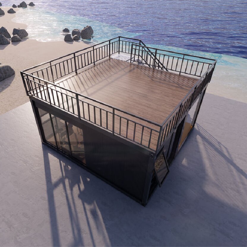Luxueus ontwerp van een prefab - Home Decor Design Ideas recensie en prijs