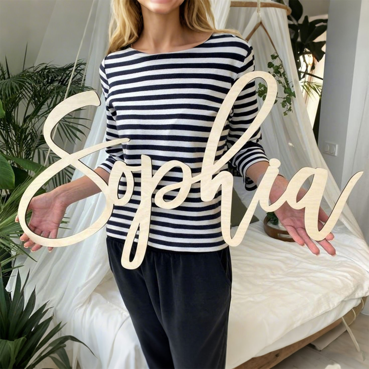1 stuk gepersonaliseerd houten - Home Decor Happy recensie en prijs
