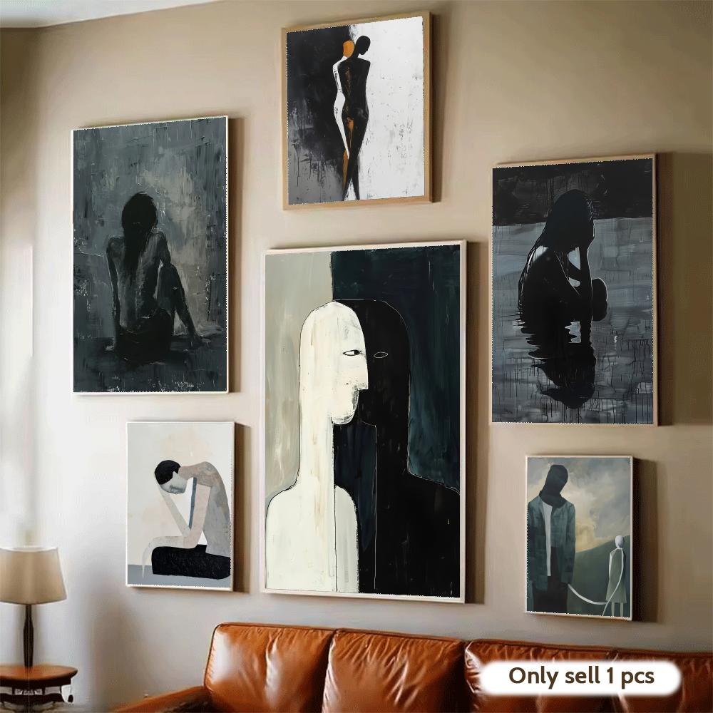 Donkere schilderijen Art Desig - Home Decor Design Ideas recensie en prijs