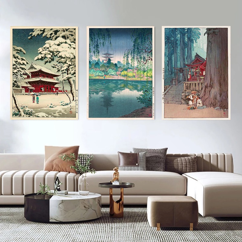 Retro Ukiyo-e Traditionele Jap - Home Decor Japandi recensie en prijs
