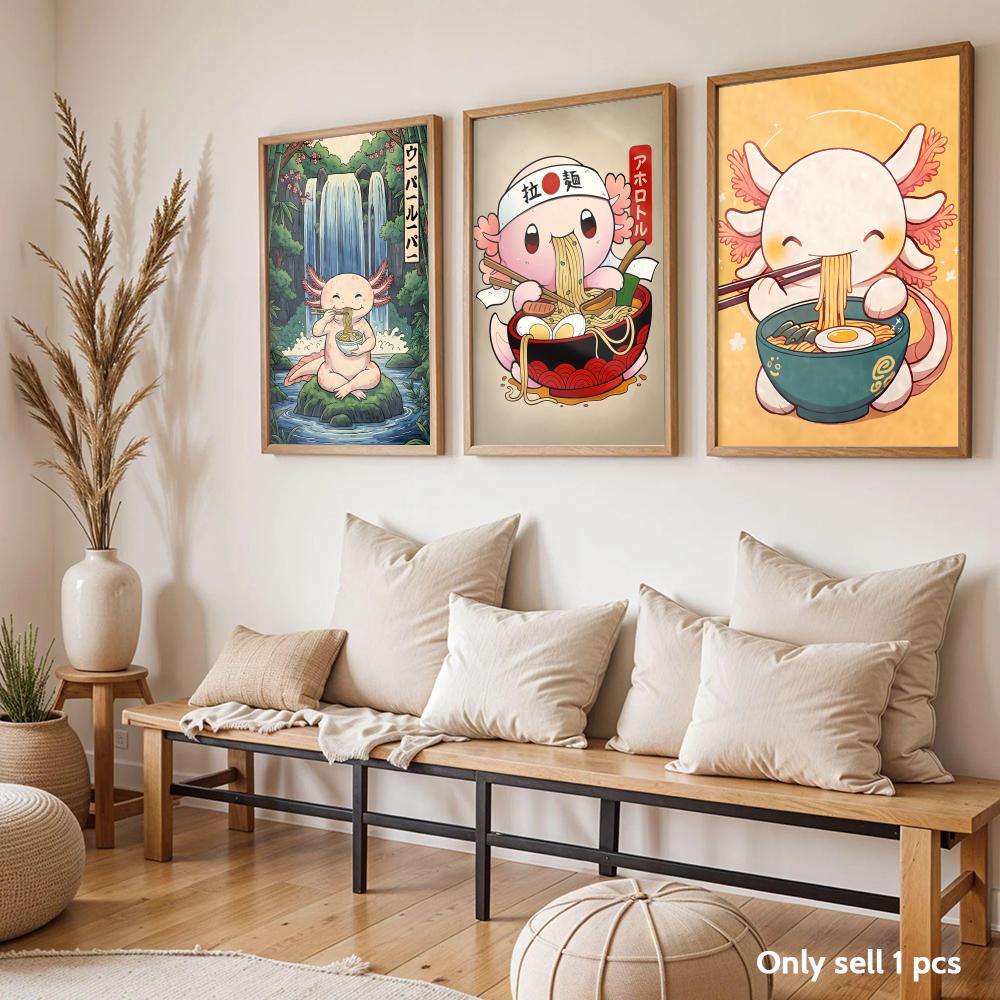 Ramen Axolotls Art Design Post - Home Decor Design Ideas recensie en prijs