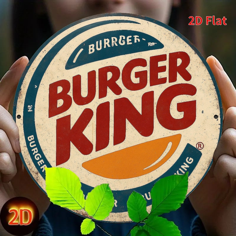 Burger King Retro houten logo  - Home Decor Logo recensie en prijs
