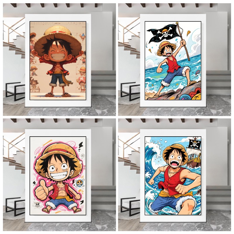 One Piece Luffy Poster Anime H - Home Decor Online recensie en prijs