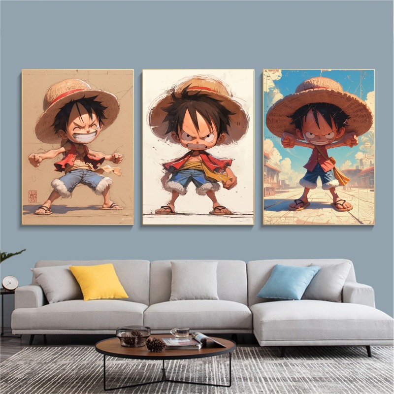 One Piece Luffy Poster Anime H - Home Decor Online recensie en prijs