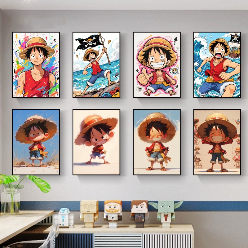 One Piece Luffy Poster Anime H - Home Decor Online recensie en prijs