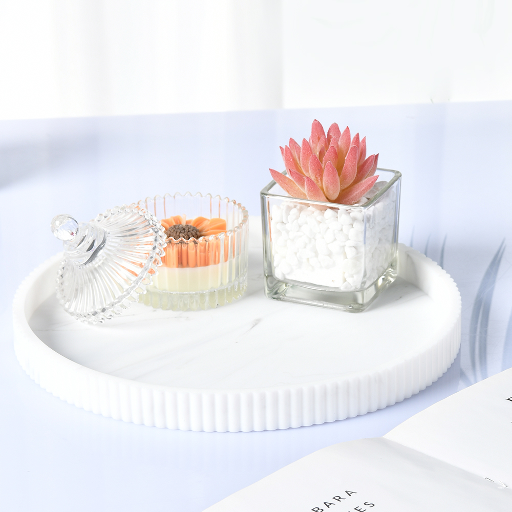 Een ronde decoratieve opbergba - Home Decor Center recensie en prijs