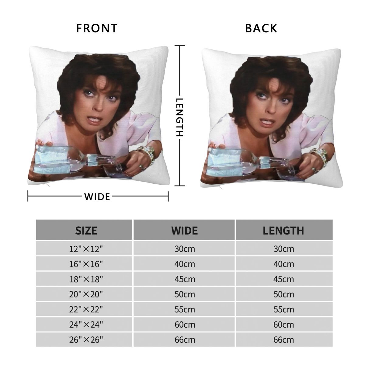 Dallas Sue Ellen Ewing Vierkan - Home Decor Dallas recensie en prijs