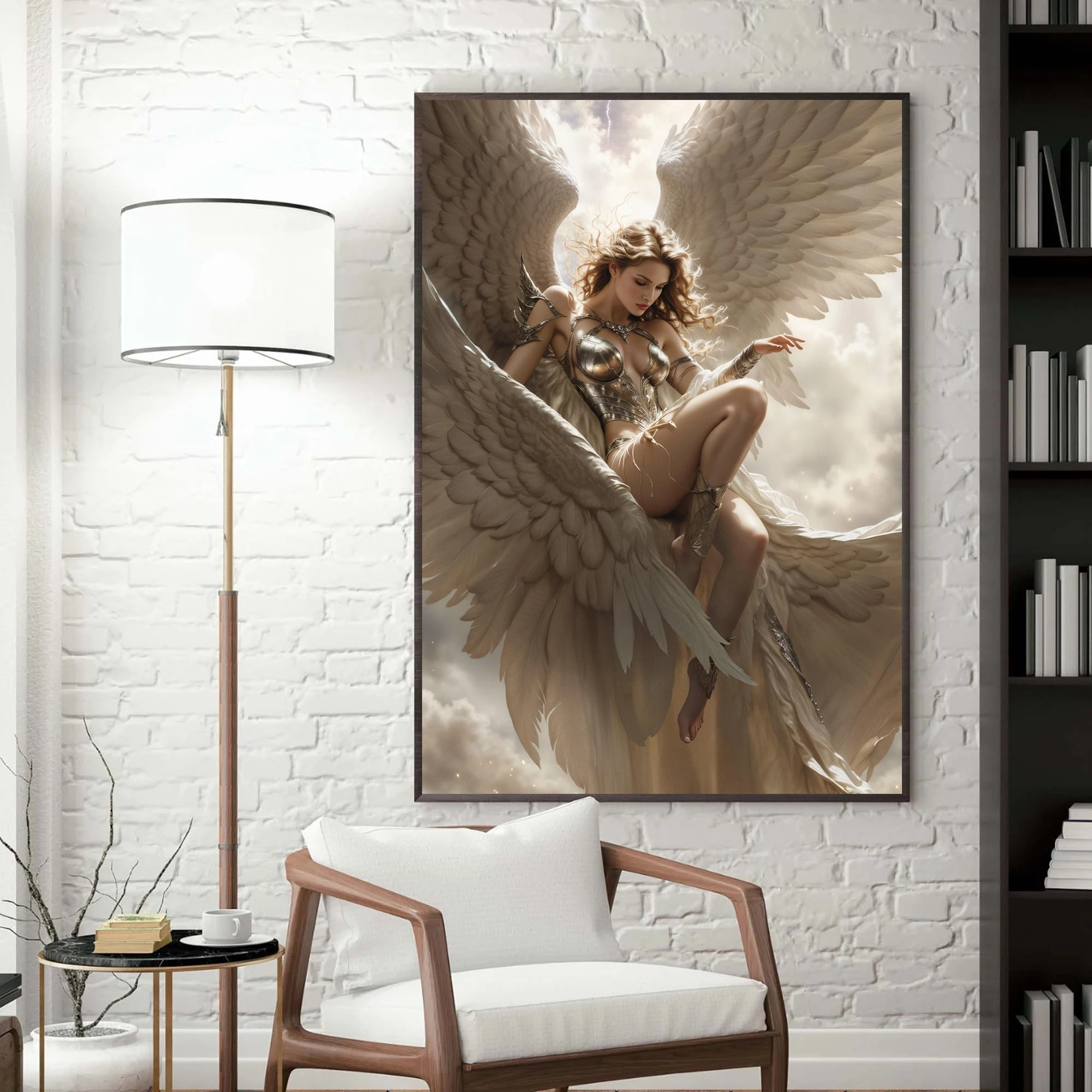 Moderne Fantasy Art Nordic Del - Home Decor Japandi recensie en prijs
