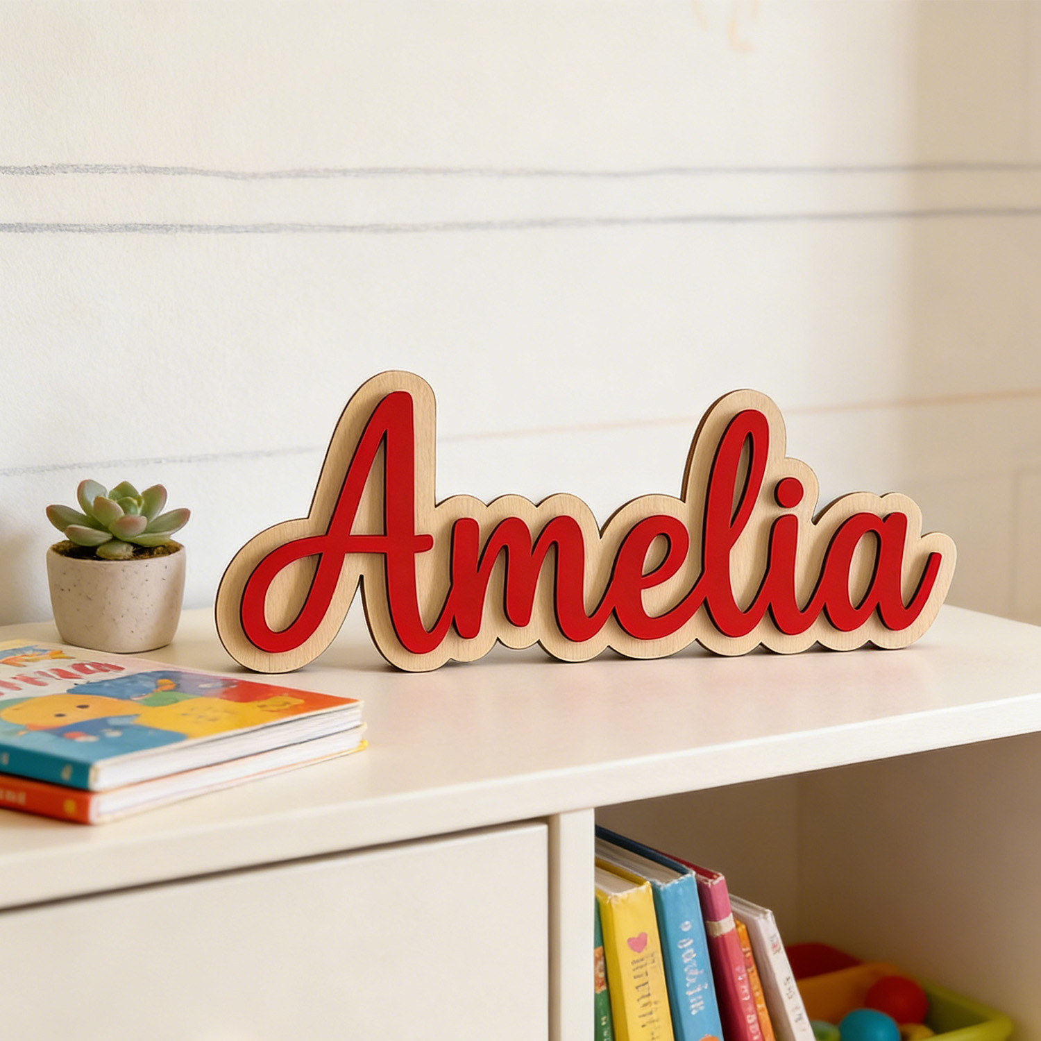 1 stuk op maat gemaakt houten  - Home Christmas Decor recensie en prijs