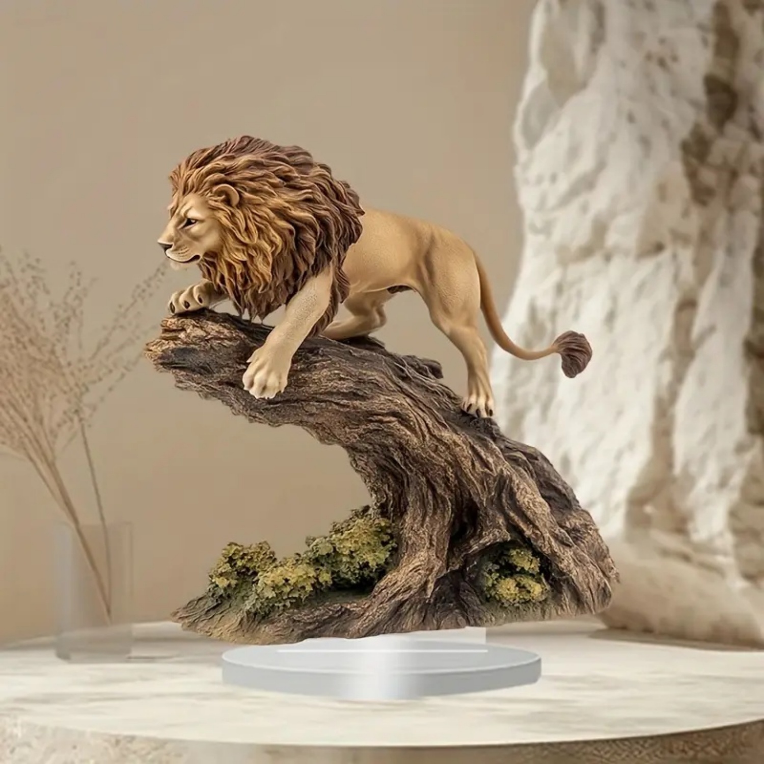 Mannelijke Leeuw Standbeeld, 2 - Home Decor Kit recensie en prijs