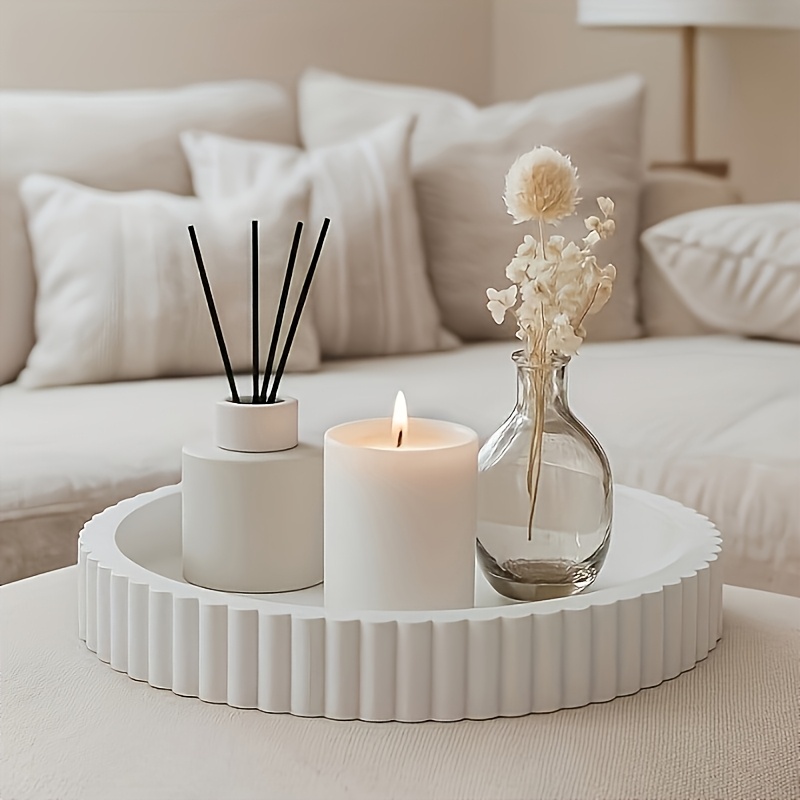 Ronde witte dienblad modern go - Home Decor Center recensie en prijs