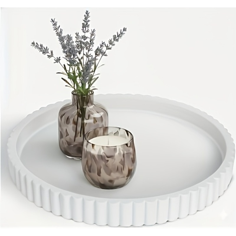 Ronde witte dienblad modern go - Home Decor Center recensie en prijs