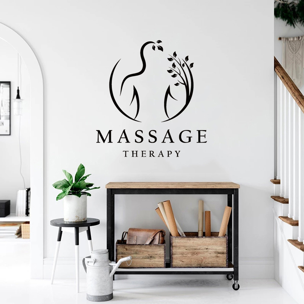 Massagetherapie vinyl muurstic - Home Decor Center recensie en prijs