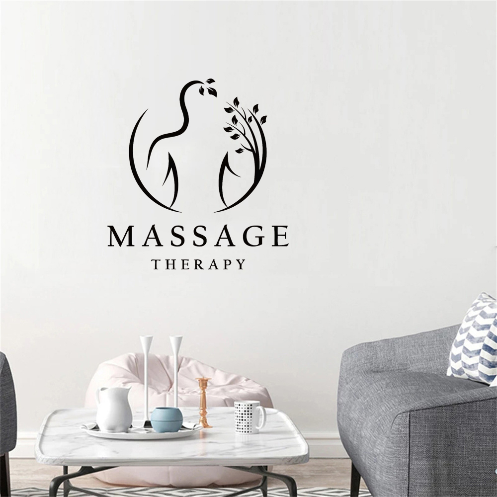 Massagetherapie vinyl muurstic - Home Decor Center recensie en prijs
