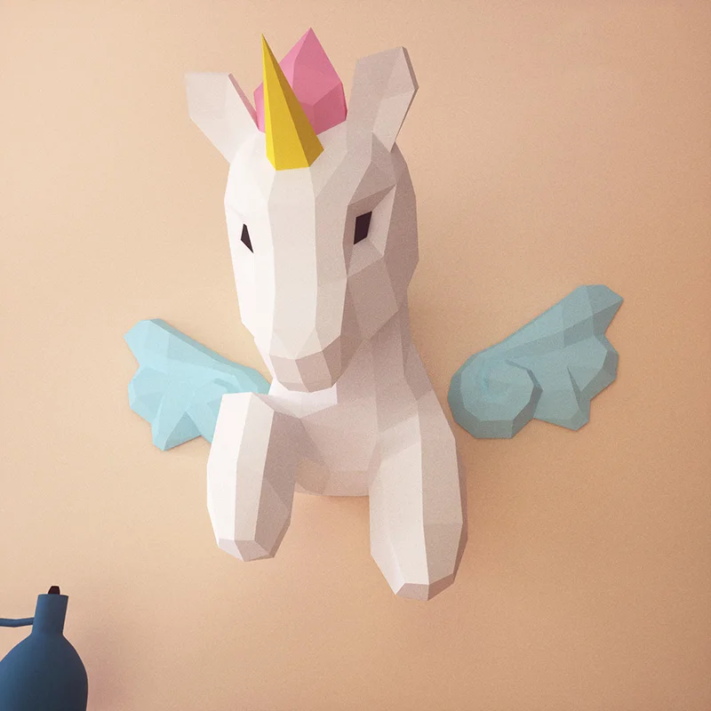 Regenboog Eenhoorn Dier Muur D - Home Decor Center recensie en prijs
