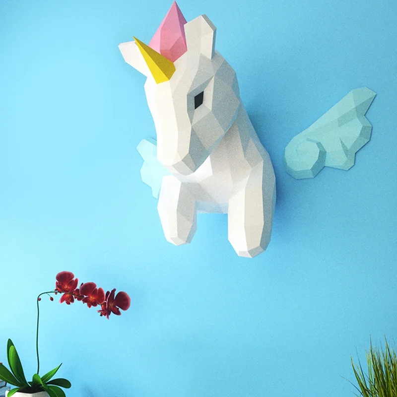 Regenboog Eenhoorn Dier Muur D - Home Decor Center recensie en prijs