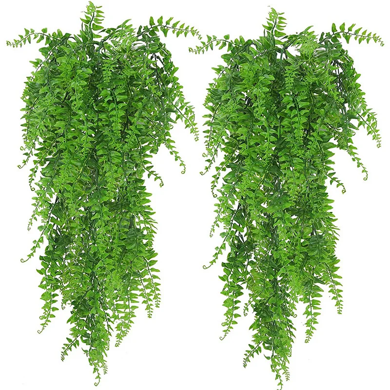 Kunstmatige hangplanten 32 inc - Rattan Plant Basket recensie en prijs