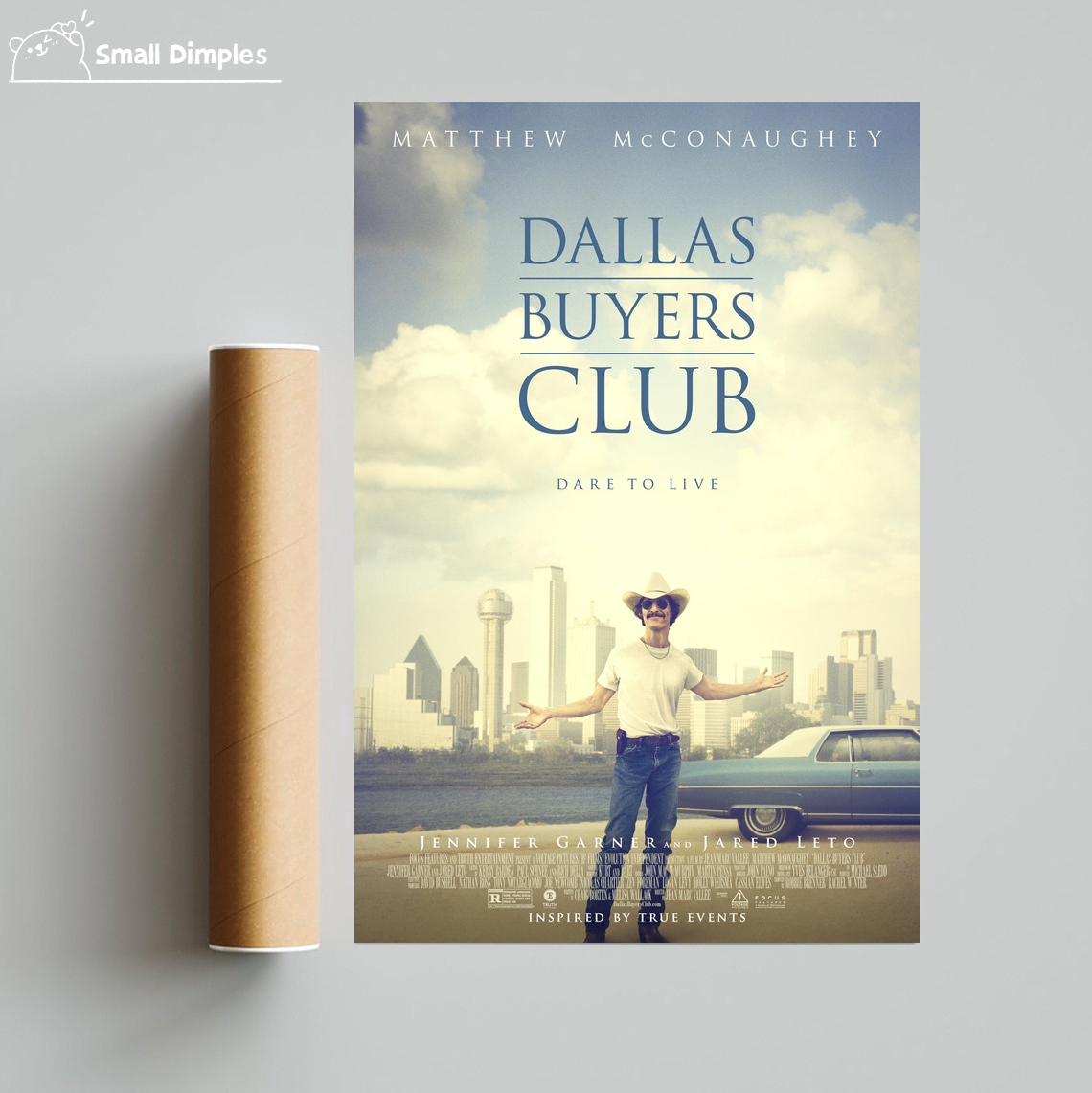 Dallas Buyers Club Movie Poste - Home Decor Dallas recensie en prijs