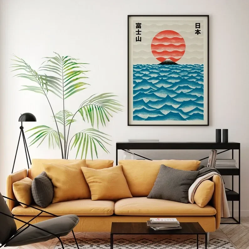 Japanse hedendaagse Tokyo Art  - Home Decor Japandi recensie en prijs