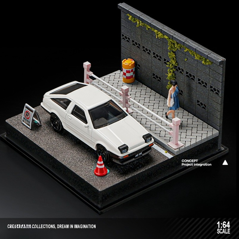 Miniatuur scène van straatbest - Home Decor Collection recensie en prijs