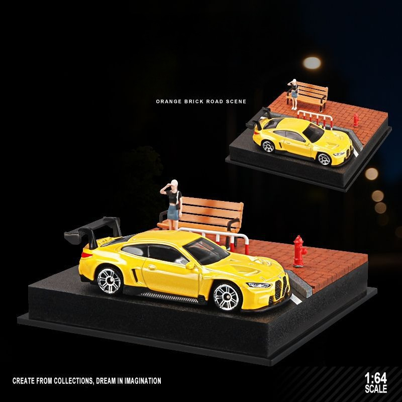Miniatuur scène van straatbest - Home Decor Collection recensie en prijs