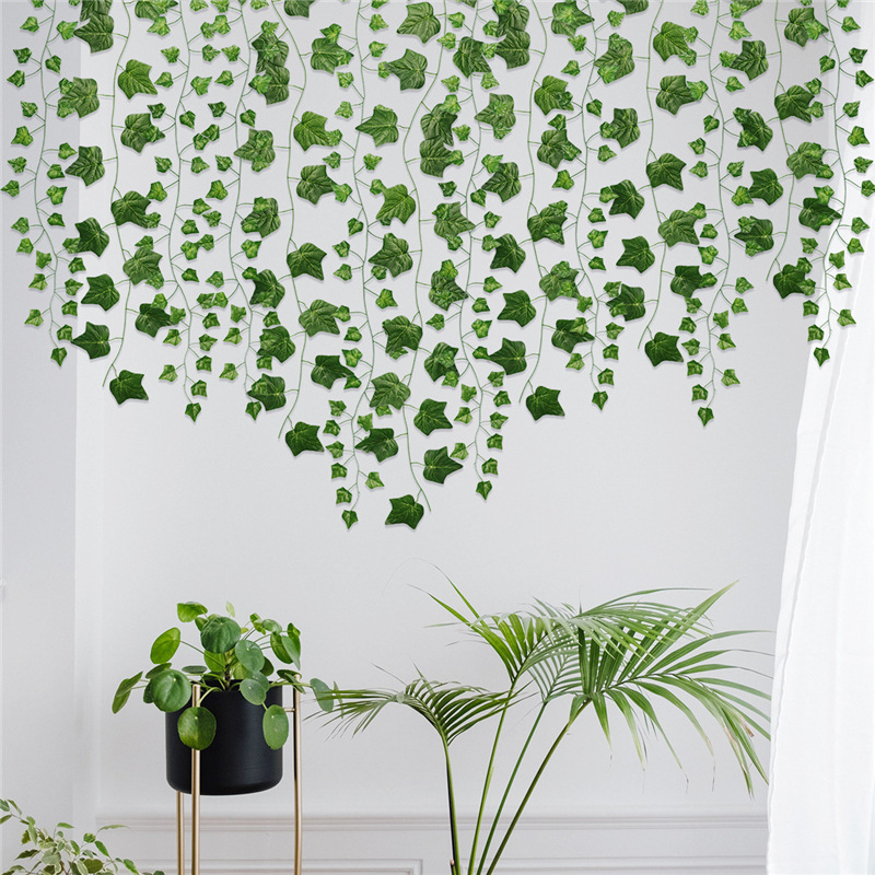 2.2M Klimop Groene Nep Bladere - Artificial Hanging Plants recensie en prijs