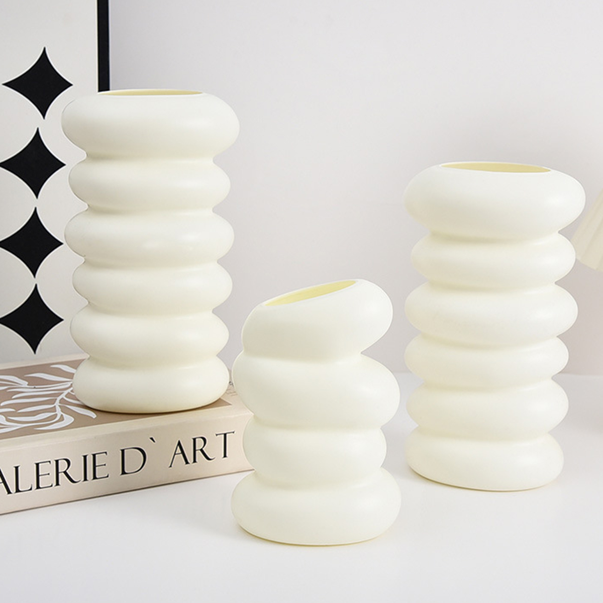 1PC Spiraalpatroon Plastic Vaa - Home Decor Center recensie en prijs