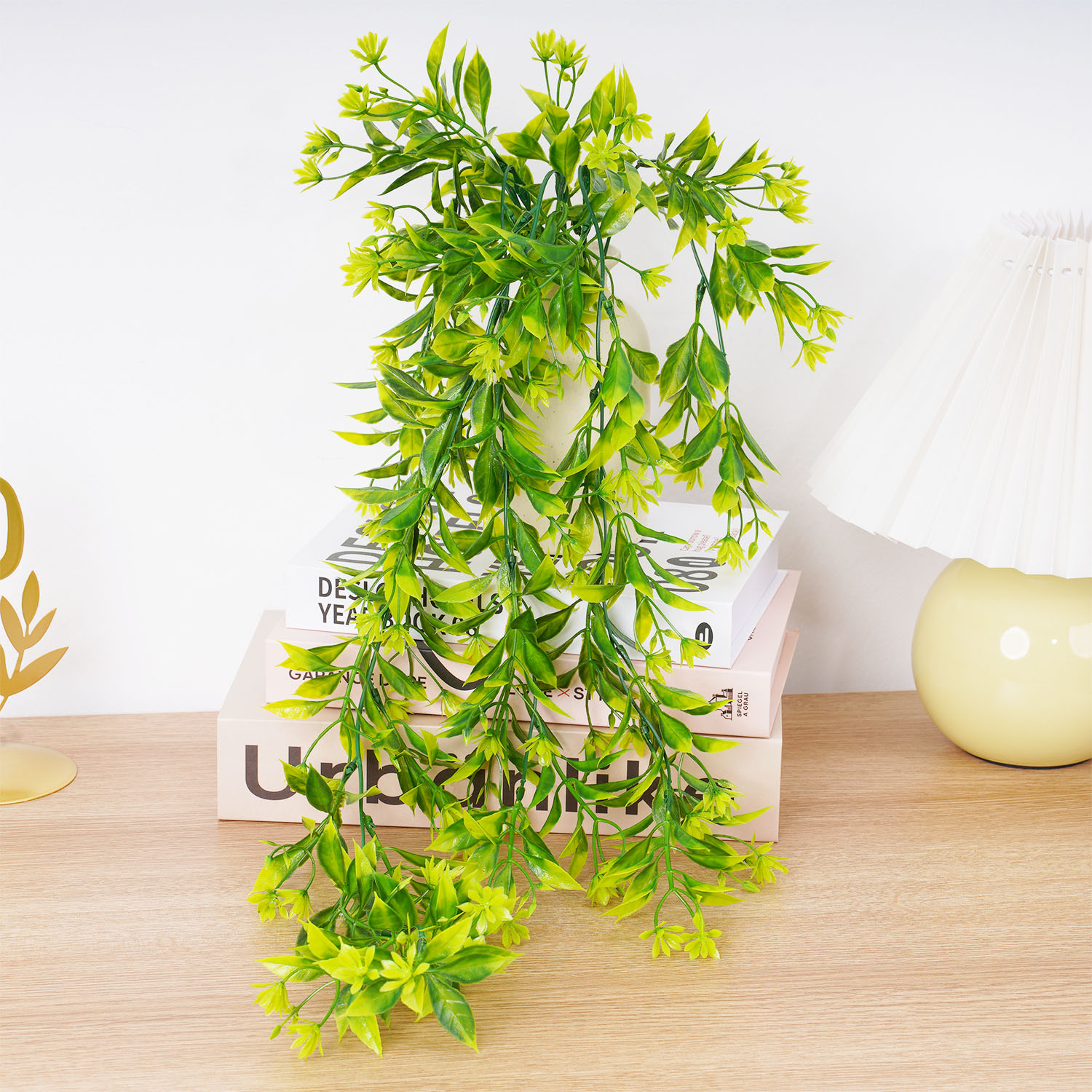 Kunstplant Rotan Muur Hangende - Rattan Plant Basket recensie en prijs