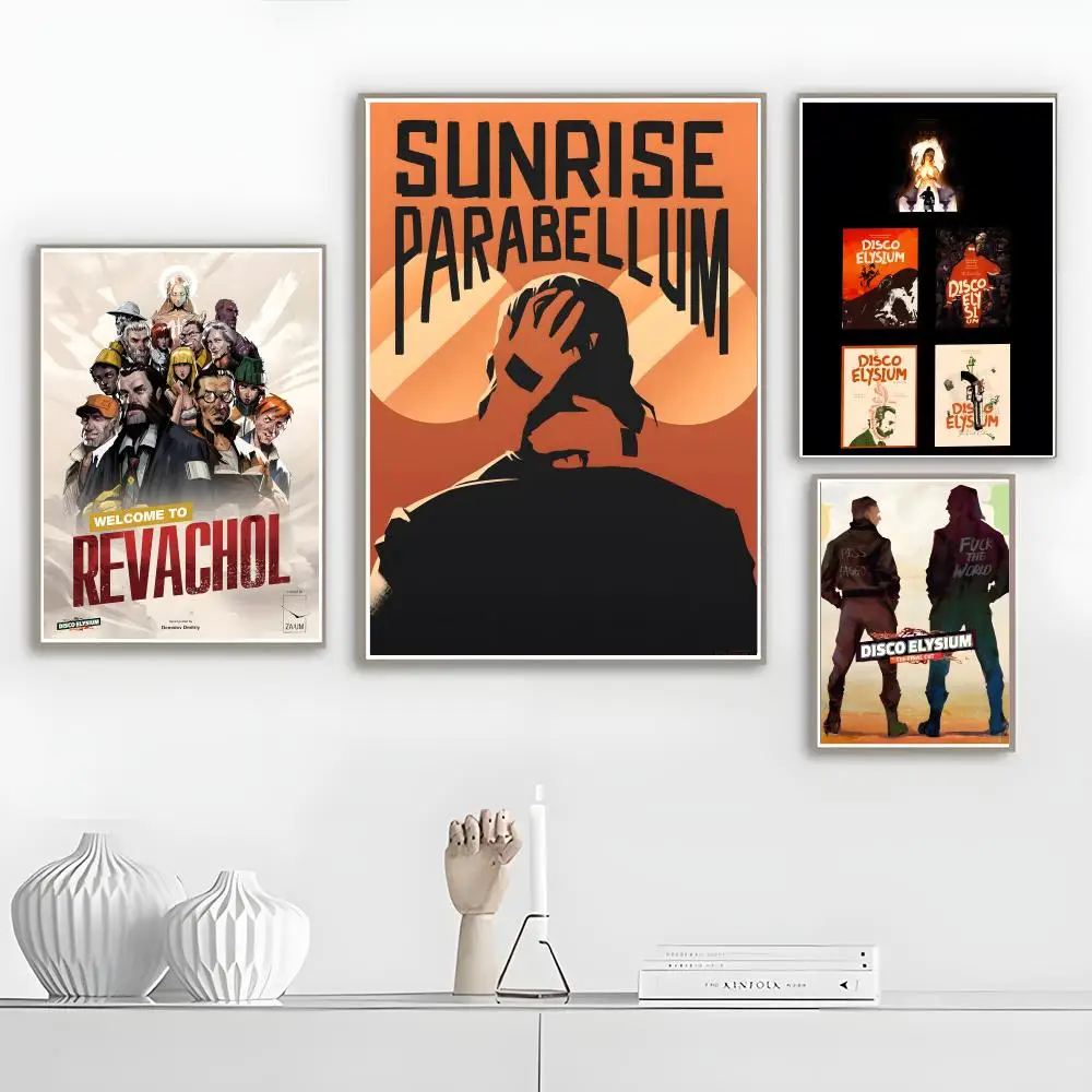 D-Disco Elysium ZA Poster Stic - Home Decor Za recensie en prijs