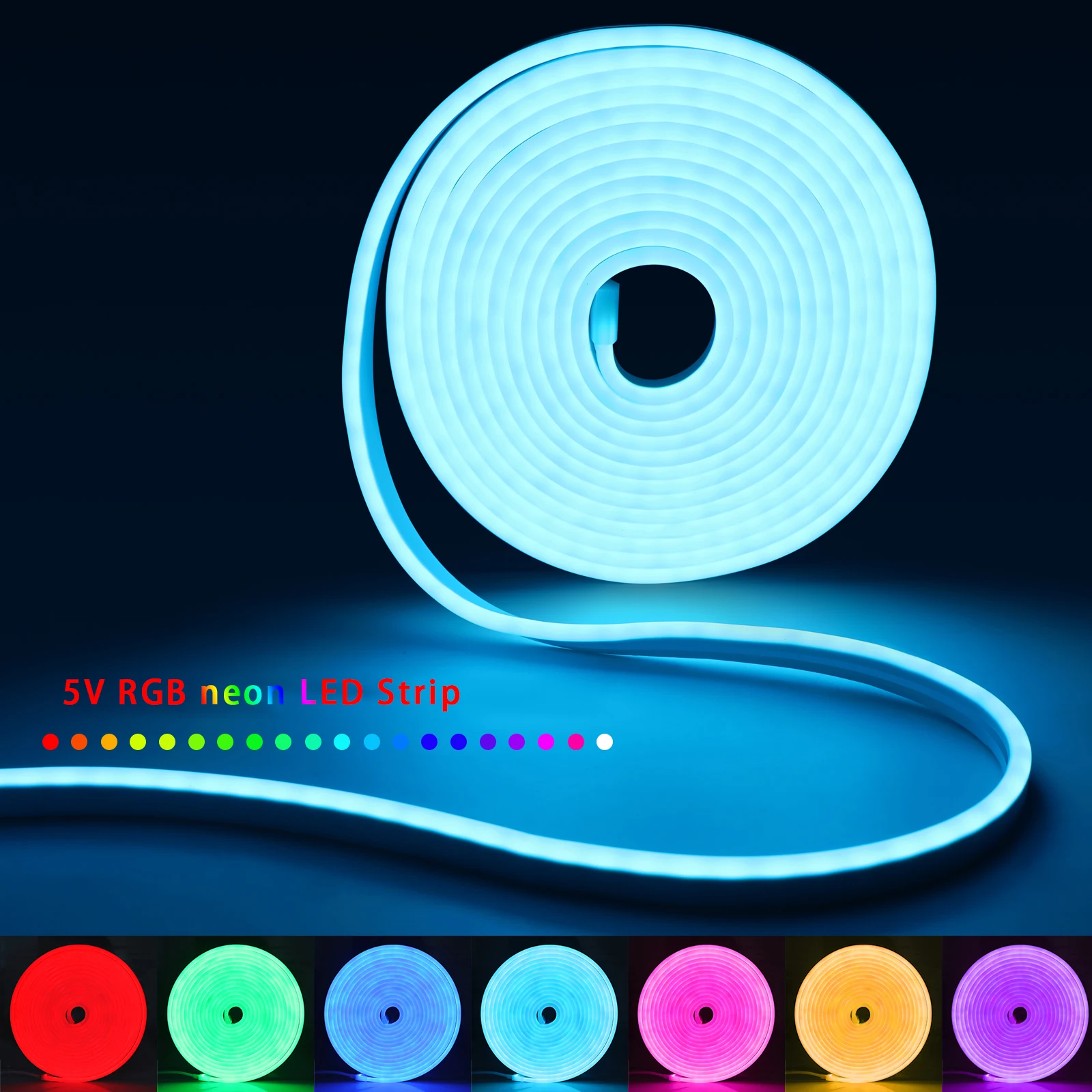 1-5m RGB LED Neon Strip Licht  - Home Decor Happy recensie en prijs